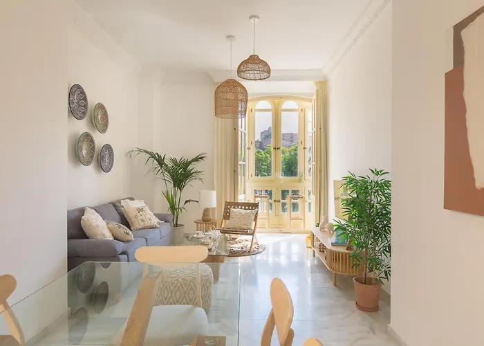 Balcon De Picasso: Bright With Incredible Views 公寓 马拉加
